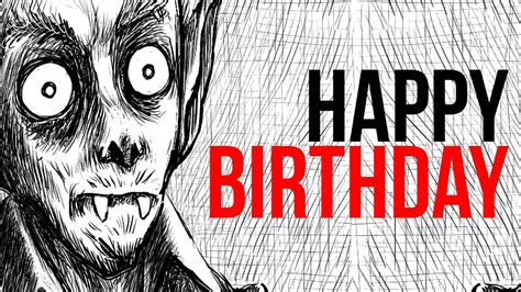 Happy Birthday Horror Monster Vampire Youtube