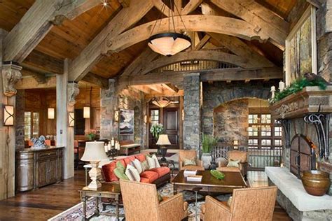 Mountain Contemporary Home With Rustic Details In Big Sky Mountain
