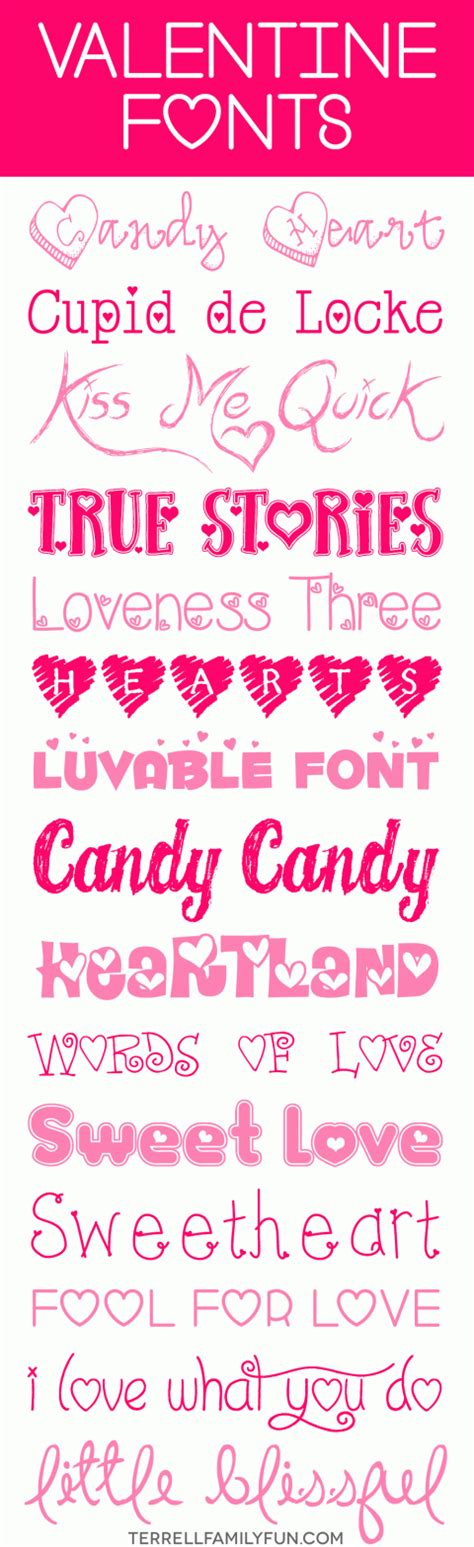 15 Free Valentines Day Fonts Valentine Font Silhouette Fonts