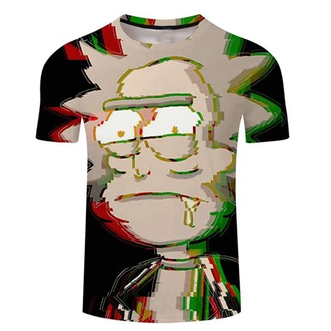 Buy Raisevern New Rick And Morty Tee Shirt Homme Rick