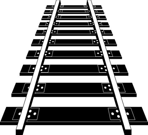 Download Railroad Track Rail Royalty Free Vector Graphic Pixabay