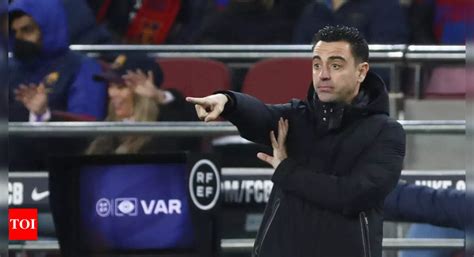 Clasico Is Perfect Time To Show What Barca Can Do Xavi Says Football News Times Of India