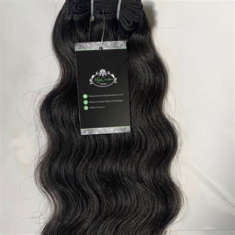 Mane Couture Salon And Boutique Natural Wavy Raw Indian Hair