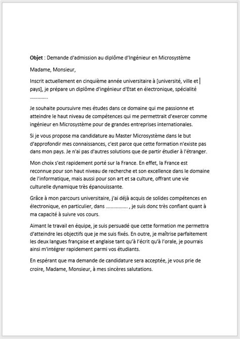 Campus france campusfrance candidature établissement etudes en france étudier en france exemple de lettre de motivation exemple lettre motivation dacor , merci beaucoup s'il vous plais une dernière question. Lettre De Motivation Campus France Economie : Les ...
