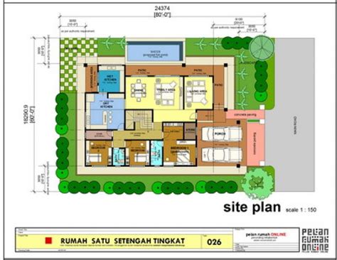 Pakej tulip family house plans styles facade. Plan Rumah Setingkat | Desainrumahid.com
