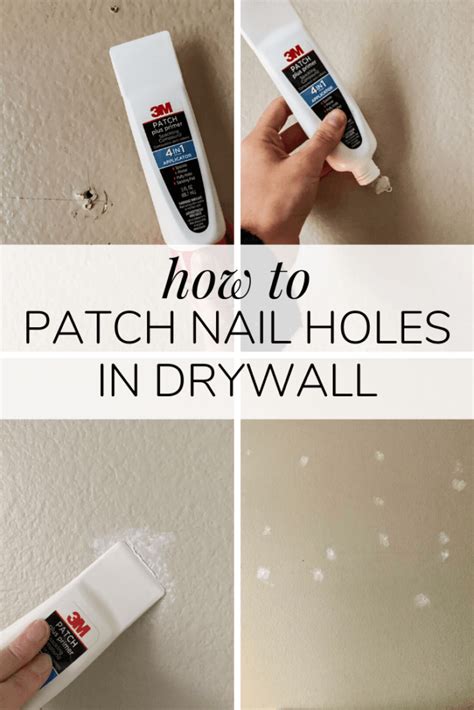 How To Patch Nail And Screw Holes In Your Walls Love And Renovations