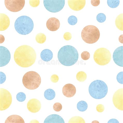 Watercolor Dots Pattern Stock Vector Illustration Of Decor 248664016