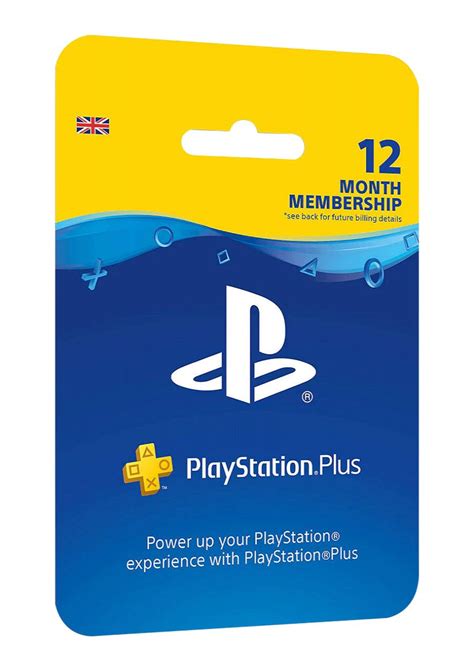 Sony Playstation Plus 12 Month Subscription Uk Only On Ps4 Simplygames