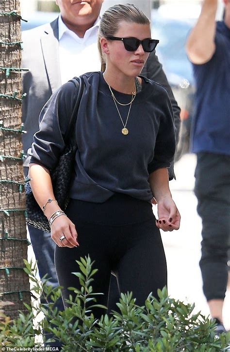 Sofia Richie Flaunts Her Curves In Leggings While Out And About In Beverly Hills