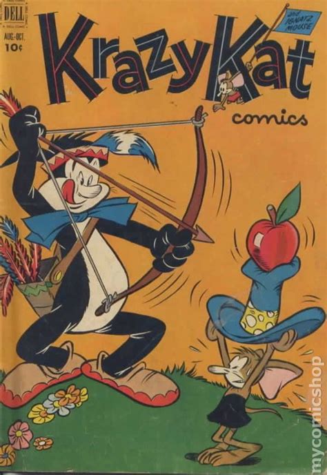 Krazy Kat Comics 1951 1952 Dell Comic Books
