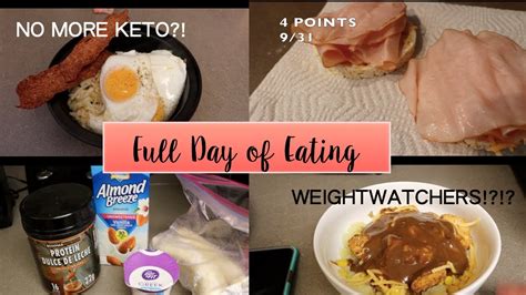 No More Keto Starting Weightwatchers Youtube