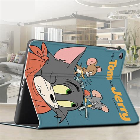 Tom And Jerry Ipad Case With Smart Cover Ipad Air4 2020 109 Etsy