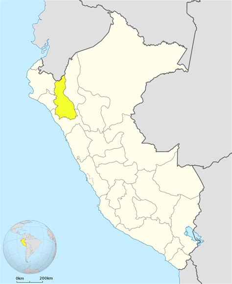 ¿dónde Está Ubicado El Departamento De Cajamarca Galería De Mapas