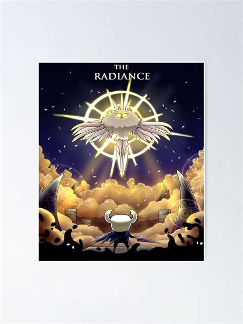 Hollow Knight The Radiance Poster For Sale By Dthhyd Redbubble