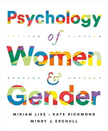 Psychology Of Women And Gender By Miriam Liss Pdf Geturebook