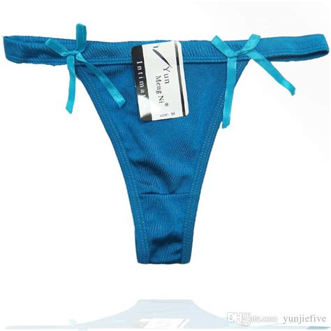 2017 87270 Yun Meng Ni Underwear Sex Hot Girl Teen Fashion T Back Bikini Ladies Panties
