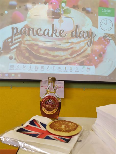 Pancake Day In English Class La Ptitesource