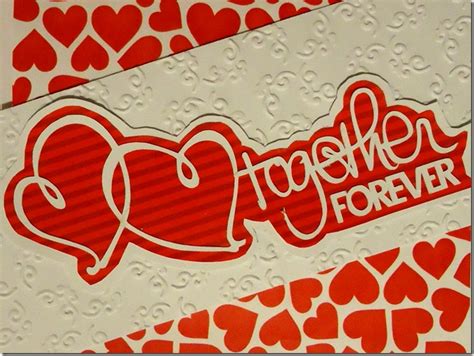 To place an order or for more information. Card A Day Blog: Two Hearts - Together Forever