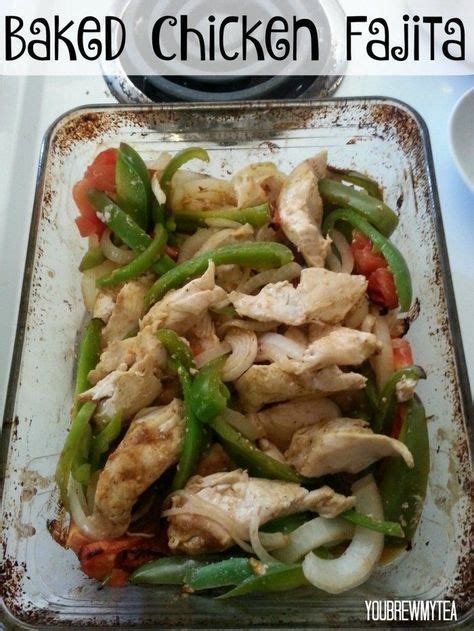 Those of you who are geeks for. Baked Chicken Fajita | Recipe | Fajita recipe, Low salt ...