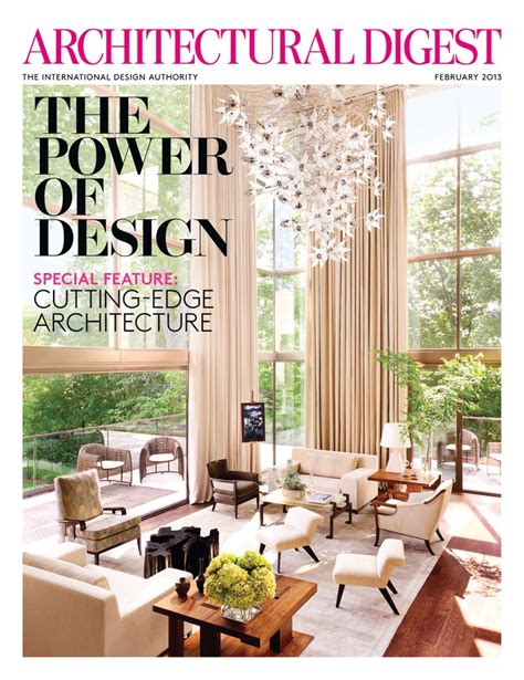 Architectural Digest Back Issue Feb 13 Digital