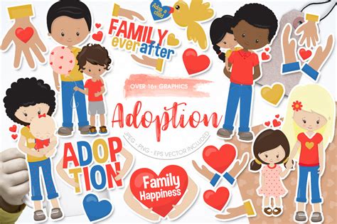 Adoption Graphic By Prettygrafik · Creative Fabrica