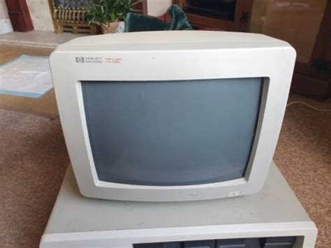 Vintage RETRO HP PAVILION D B CRT Monitor Display SCREEN EBay