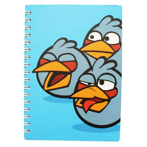 angry birds blue jay jake and jim hardcover spiral journal