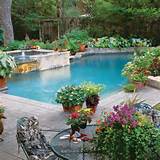 Images of Pool Landscaping With Pots