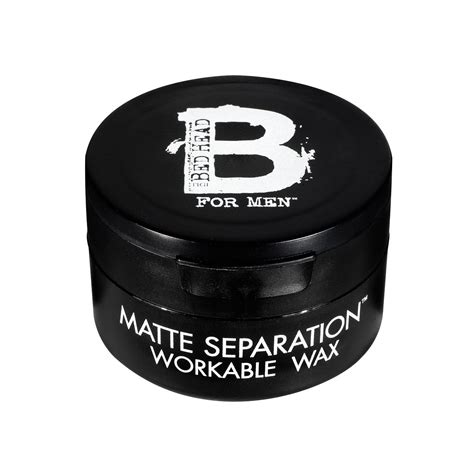 Tigi Bed Head Men Matte Separation Wax Pomade For Men Hair Wax For