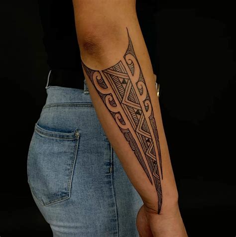 Maori Ta Moko Tattoo By Fern Ngatai Polynesian Tattoos Women