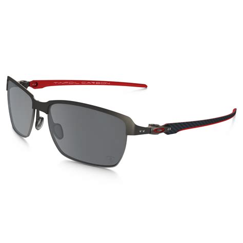 polarized oakley tinfoil carbon scuderia ferrari sunglasses carbon oo6018 06
