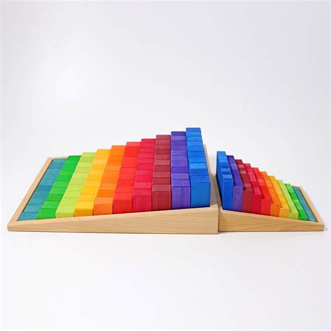 Grimms Large Stepped Counting Blocks From Oskars Wooden Ark