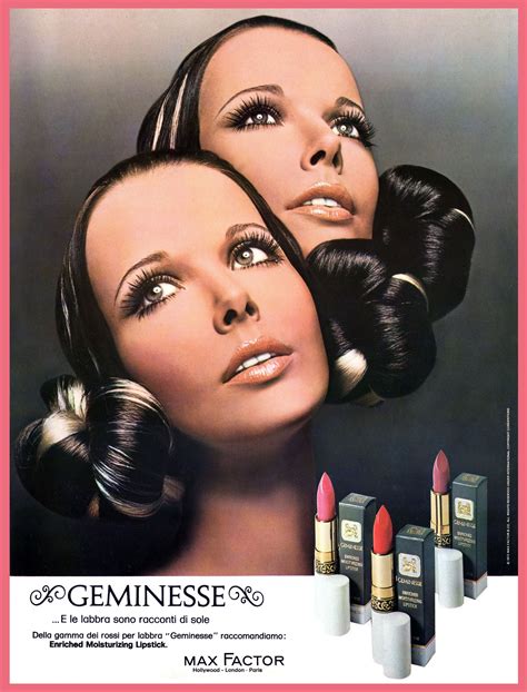 Max Factor Geminesse Lipstick Vintage Makeup Ads Vintage Cosmetics