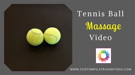 Tennis Ball Massage For The Neck And Upper Back Youtube
