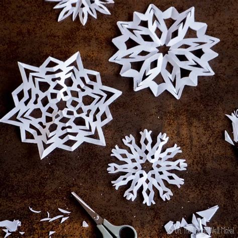 How To Make Paper Snowflakes And How To Use Them Oh The Things We