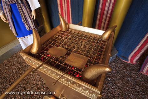 This Is A Replica Of The Altar Of Incense In The Tabernacle At Timna