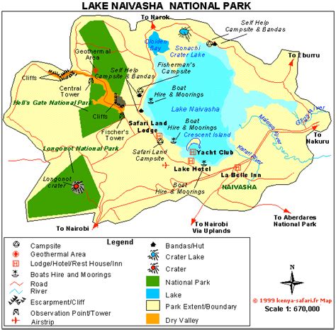 Naivasha Kenya Map