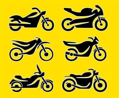 Motorcycle Svg Silhouette Cut Filesvector Files For Cricut Etsy