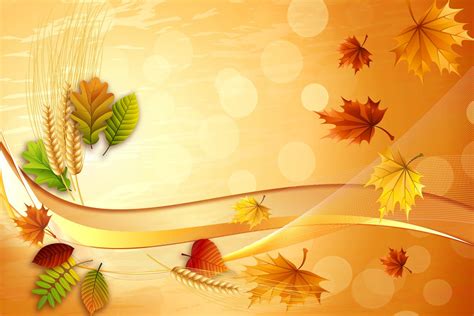 Psd Autumn Background For Photoshop