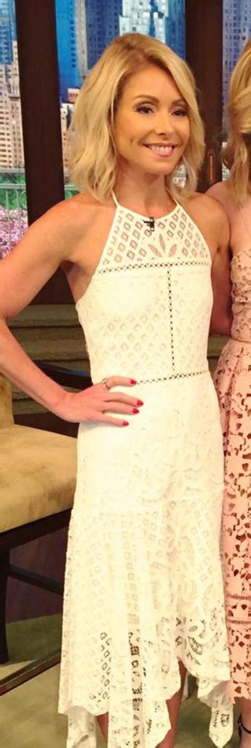 Who Made Kelly Ripas White Lace Dress Lace White Dress Lace Dress