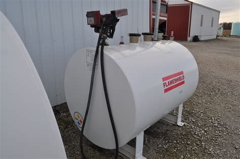 500 Gallon Flameshield Double Wall Fuel Tank With Fillrite Fr701 Pump