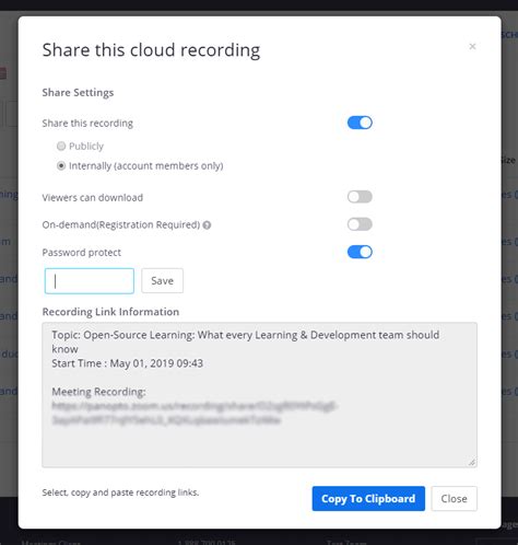 How To Share Zoom Meeting Recordings Securely In The Cloud