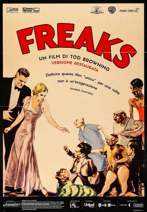 Freaks 1932 Italian Movie Poster