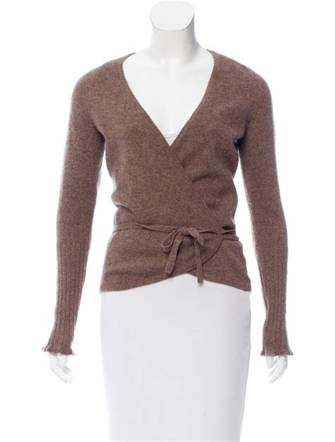 Magaschoni Cashmere Blend Wrap Cardigan Clothing Wn125136 The