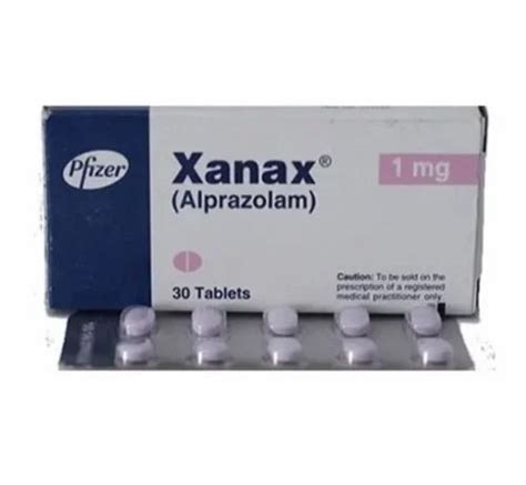 Xanax Alprazolam 1mg 120 Tablets At Rs 1620stripe Xanax In Amritsar