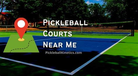 How To Find A Pickleball Courts Near Me Places To Play