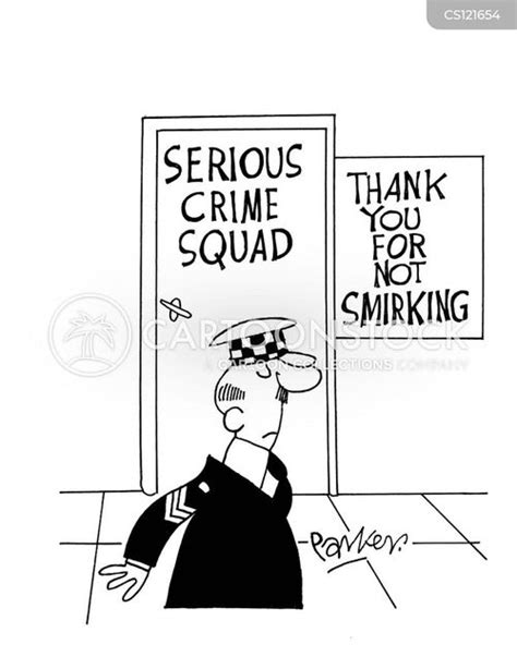 Serious Crime Squad Cartoons And Comics Funny Pictures From Cartoonstock