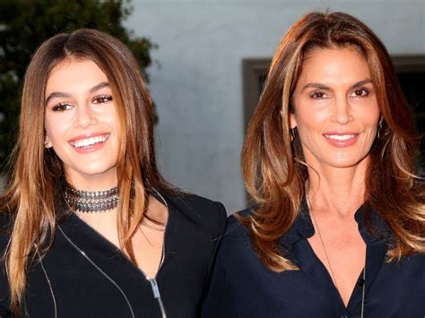 Cindy Crawfords Daughter Kaia Gerber Moms Lookalike In Naked Picture