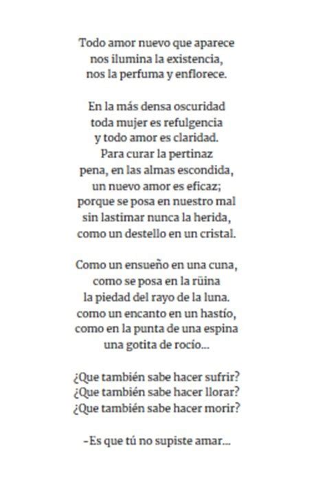 • el publico una de sus obras mas conocidas llamada veinte poemas de amor y una canción desesperada (lo cual pertenece este poema). Análisis del poema "el amor nuevo" de Amado Nervo - ENTRE ...