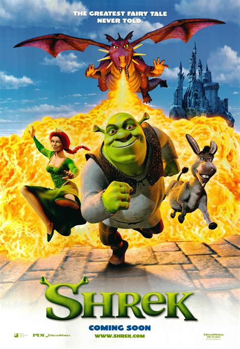 Shrek 2001 Original Movie Poster Etsy Canada